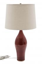 House of Troy GS170-CR - Scatchard 27" Stoneware Table Lamps in Copper Red