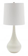 House of Troy GS180-WM - Scatchard 22.5" Stoneware Table Lamps in White Matte