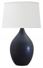 House of Troy GS202-BM - Scatchard 18.5" Stoneware Table Lamps in Black Matte