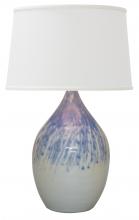 House of Troy GS302-DG - Scatchard 21" Stoneware Table Lamps in Decorated Gray