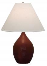 House of Troy GS400-CR - Scatchard 28" Stoneware Table Lamps in Copper Red