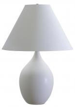 House of Troy GS400-WM - Scatchard 28" Stoneware Table Lamps in White Matte