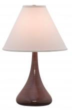 House of Troy GS800-IR - Scatchard 23" Stoneware Table Lamps in Iron Red