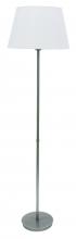 House of Troy VER500-PG - Vernon 3-Bulb Floor Lamps in Platinum Gray