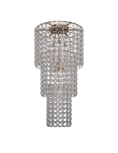 Vistosi GIOGA PL CA3 CRTR BR E26 UL - Giogali Ceiling Lamp Ca3 Crystal Transparent Matt Bronze 1 E26 UL