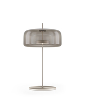 Vistosi JUBE LT G FUTR AVS L34 15 UL - Jube Table Lamp G Smoky Transparent Matt Steel L3415 UL