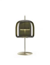 Vistosi JUBE LT P VATR OS L24 15 UL - Jube Table Lamp P Old Green Transparent Matt Gold 2 L2415 UL