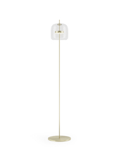 Vistosi JUBE PT P CRTR OS L24 15 UL - Jube Floor Lamp P Crystal Transparent Matt Gold 2 L2415 UL