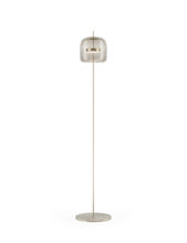 Vistosi JUBE PT P FUTR AVS L24 15 UL - Jube Floor Lamp P Smoky Transparent Matt Steel L2415 UL