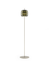 Vistosi JUBE PT P VATR AVS L34 15 UL - Jube Floor Lamp P Old Green Transparent Matt Steel L3415 UL