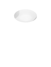 Vistosi LIO PP 30 CRBC BC L22 F UL - Lio Ceiling/Wall Lamp 30 Crystal White Glossy White L22FF UL