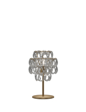 Vistosi MGIOG LT CRTR BR E26 UL - Minigiogali Table Lamp Crystal Transparent Matt Bronze 1 E26 UL