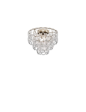 Vistosi MGIOG PL 40 CRTR BR E26 UL 1 - Minigiogali Ceiling Lamp 40 Crystal Transparent Matt Bronze 1 E26 UL 1