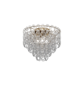 Vistosi MGIOG PL 50 CRTR BR E26 UL - Minigiogali Ceiling Lamp 50 Crystal Transparent Matt Bronze 1 E26 UL