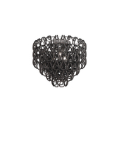 Vistosi MGIOG PL 50 NE CR E26 UL - Minigiogali Ceiling Lamp 50 Black Glossy Chrome E26 UL