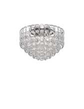 Vistosi MGIOG PL 60 CRTR CR E26 UL 1 - Minigiogali Ceiling Lamp 60 Crystal Transparent Glossy Chrome E26 UL 1