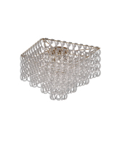 Vistosi MGIOG PL 65Q CRTR BR E26 UL - Minigiogali Ceiling Lamp 65q Crystal Transparent Matt Bronze 1 E26 UL