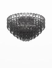 Vistosi MGIOG PL 80 CRFU CR E26 UL 1 - Minigiogali Ceiling Lamp 80 Crystal Smoky Glossy Chrome E26 UL 1