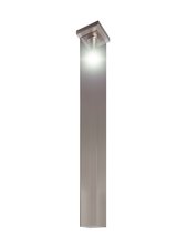 Vistosi TUBES PL 120 FUTR NO E26 UL - Tubes Ceiling Lamp 120 Smoky Transparent Matt Nickel E26 UL