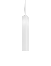 Vistosi TUBES SP 90 BCLU NO E26 UL - Tubes Suspension 90 White Glossy Matt Nickel E26 UL