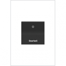 Legrand ASPD2042GEDRBL - adorne? PADDLE 2-MOD 20A 4W GR ENGRAVED DOORBELL