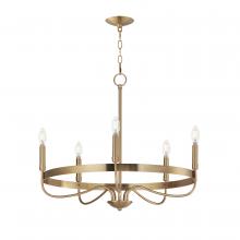 Maxim 14495HR - Frankie-Single-Tier Chandelier