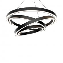 Modern Forms US Online PD-74535-40-BK - Storm Chaser Chandelier Light