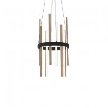 Modern Forms US Online PD-87914-BK/AB - Harmonix Pendant Light