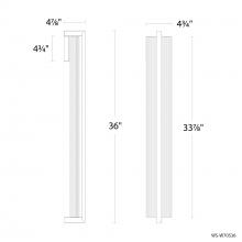 Modern Forms US Online WS-W70536-BK - Krimp Outdoor Wall Sconce Light