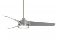 Minka-Aire F692L-BN/SL - VEER 56" CEILING FAN W/LED LIGHT