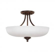 Capital 3947BB-SW - 3 Light Semi-Flush