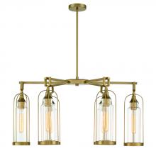 Eurofase 42730-028 - 35&#34; 6LT Outdoor Oval Chandelier