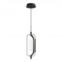 Kuzco Lighting Inc PD28515-BK - Hilo 5-in Black LED Pendant