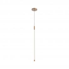 Kuzco Lighting Inc PD75027-BG - Motif 27-in Brushed Gold LED Pendant