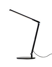 Koncept Inc AR1100-CD-MBK-DSK - Z-Bar Solo mini Desk Lamp with base (Cool Light; Metallic Black)