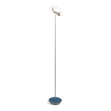 Koncept Inc RYO-SW-SIL-AZF-FLR - Royyo Floor Lamp, Silver Body, Azure Felt base plate