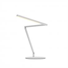 Koncept Inc ZBD3100-W-MWT-DSK - Z-Bar Mini Desk Lamp Gen 4 (Warm Light; Matte White) with Desk Base