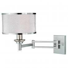 Vaxcel International W0259 - Polk Instalux Swing Arm Wall Light Satin Nickel