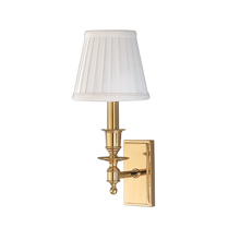 Hudson Valley 6801-PN - 1 LIGHT WALL SCONCE