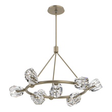 Hubbardton Forge 131067-SKT-MULT-84-CR - Gatsby 9-Light Ring Pendant