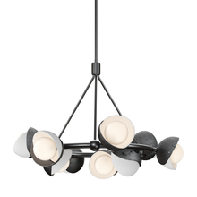 Hubbardton Forge 131068-SKT-MULT-89-02-GG0711 - Brooklyn 9-Light Double Shade Ring Pendant