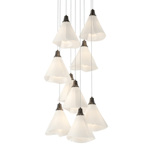 Hubbardton Forge 131102-SKT-LONG-14-SH1987 - Mobius 9-Light Pendant