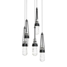 Hubbardton Forge 131120-SKT-LONG-89-YJ0434 - Link 5-Light Blown Glass Pendant