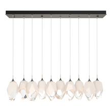 Hubbardton Forge 131144-SKT-STND-07-WP0755 - Chrysalis 10-Light Large Crystal Pendant