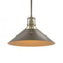 Hubbardton Forge 134550-SKT-MULT-84-05 - Henry Medium Steel Shade Pendant