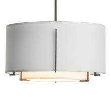 Hubbardton Forge 139602-SKT-MULT-20-SF1099-SJ1590 - Exos Small Double Shade Pendant