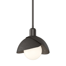 Hubbardton Forge 181183-SKT-MULT-14-14 - Brooklyn Double Shade Mini Pendant