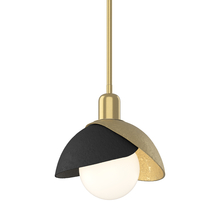 Hubbardton Forge 181183-SKT-MULT-86-10 - Brooklyn Double Shade Mini Pendant