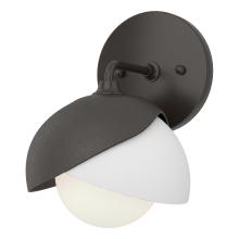 Hubbardton Forge 201374-SKT-14-02-GG0711 - Brooklyn 1-Light Double Shade Bath Sconce