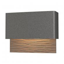 Hubbardton Forge 302630-LED-20-77 - Stratum Dark Sky Friendly LED Outdoor Sconce